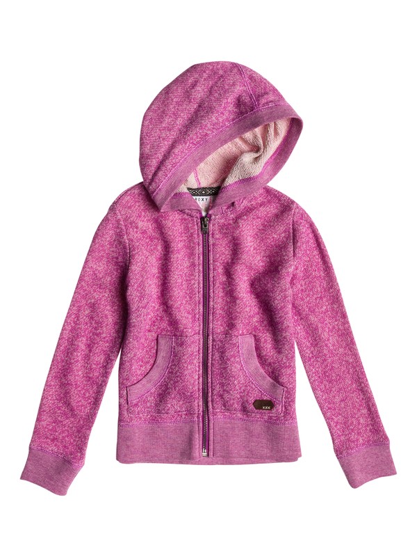 roxy, Girls 2-6 Stardust Hoodie, ELECTRIC PURPLE (mnf0) 0 Girls 2-6 Stardust Hoodie ERLFT03010 Roxy