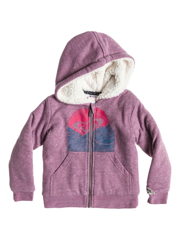 roxy, Girls 2-6 Stargazer A Hoodie, ARGYLE PURPLE HEATHER (pmth) 0 Girls 2-6 Stargazer A Hoodie ERLFT03027 Roxy