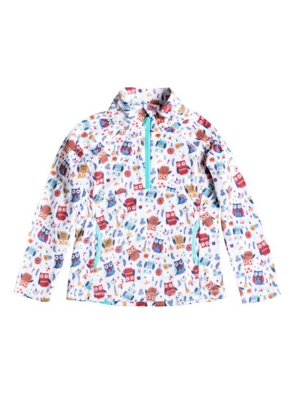Cascade - Half-Zip Fleece Pullover ERLFT03082 0 Girls 2-6 Cascade Pullover Fleece ERLFT03082 Roxy