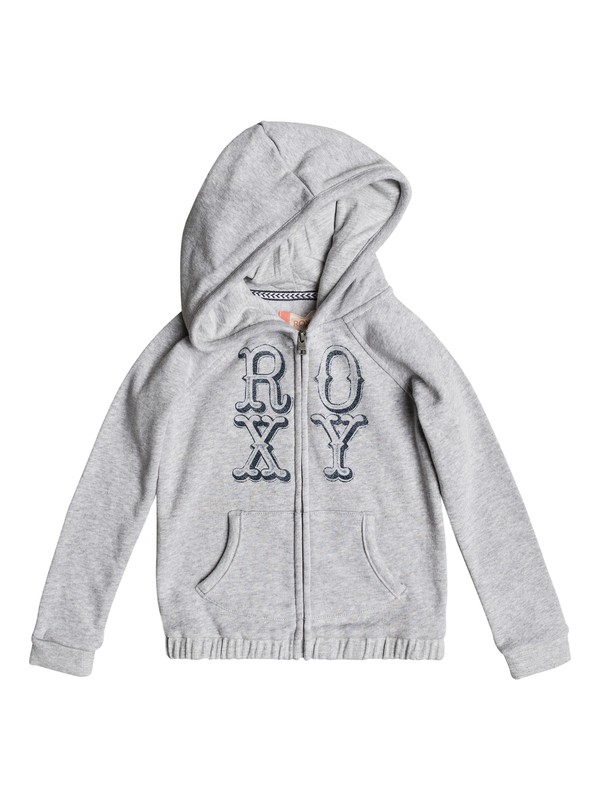 HOLDING ON ERLFT03127 0 Girls 2-6 Holding On Zip-Up Hoodie ERLFT03127 Roxy
