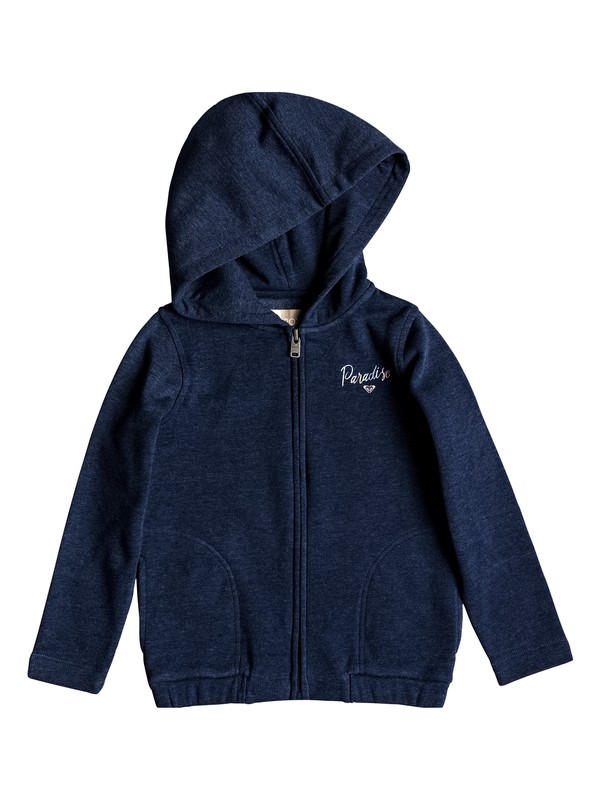 roxy, Girls 2-6 Second Soul Paradise Zip Up Hoodie, btk0 (btk0) 0 Girls 2-6 Second Soul Paradise Zip Up Hoodie ERLFT03136 Roxy