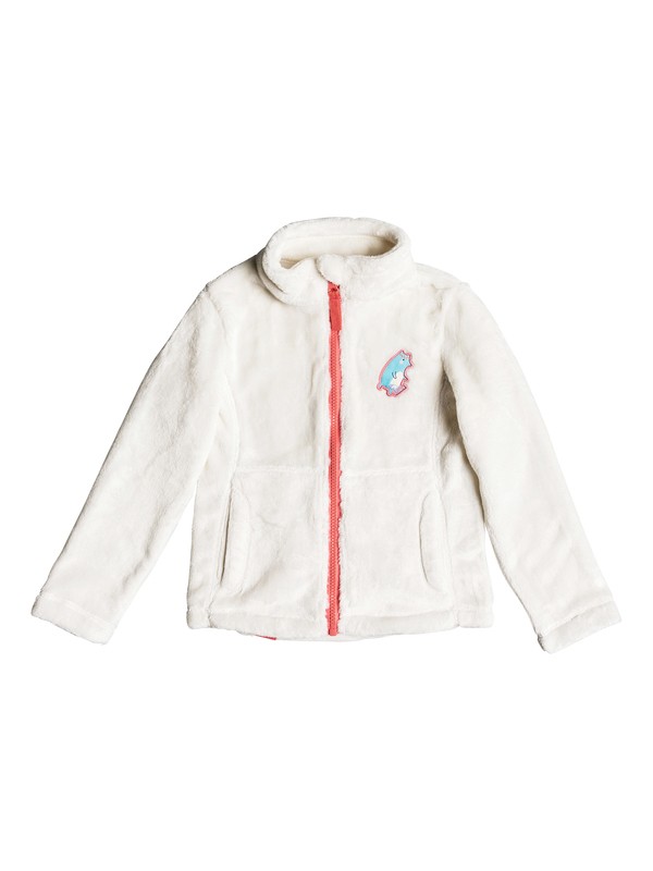 roxy, Igloo - Polaire technique zippée pour Fille 2-7 ans, EGRET (wbs0) 0 Igloo - Polaire technique zippée pour Fille 2-7 ans Blanc ERLFT03140 Roxy