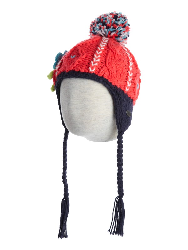 roxy, Girls 2-6 Polly Beanie, DIVA PINK (mkj0) 0 Girls 2-6 Polly Beanie ERLHA00006 Roxy