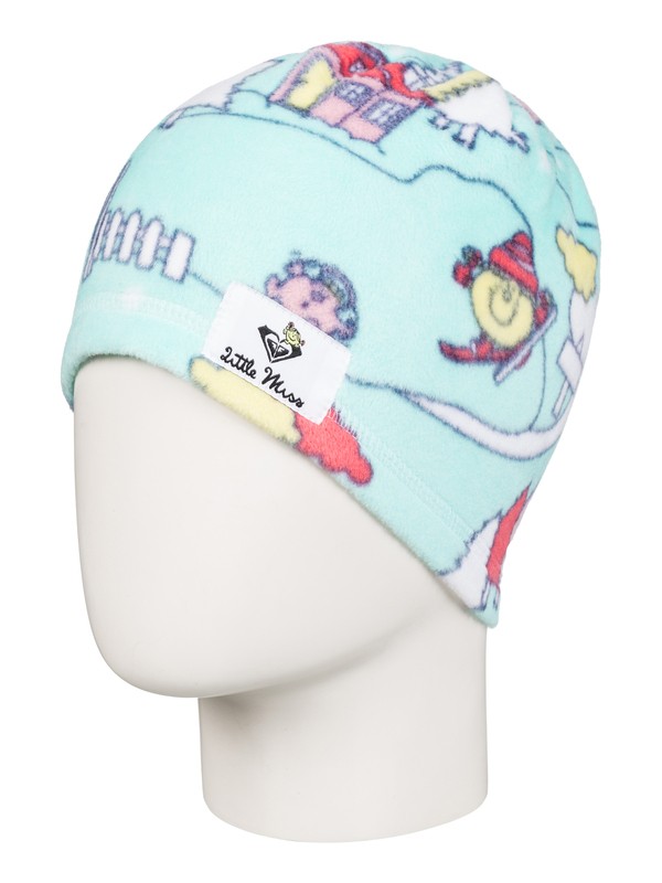 roxy, Lily - Beanie für Mädchen 2-7, ARUBA BLUE_LITTLE MISS ALPINE (bfk8) 0 Lily - Beanie für Mädchen 2-7 Blau ERLHA03027 Roxy