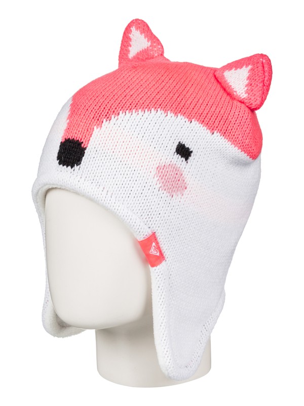 Fox - Beanie for Girls 2-7 ERLHA03028 0 Girls 2-6 Fox Beanie ERLHA03028 Roxy