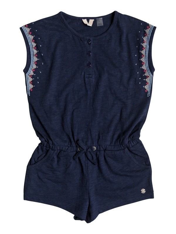 Define The Future - Sleeveless Romper for Girls 2-7 ERLKD03040 0 Girls 2-6 Define The Future Sleeveless Romper ERLKD03040 Roxy