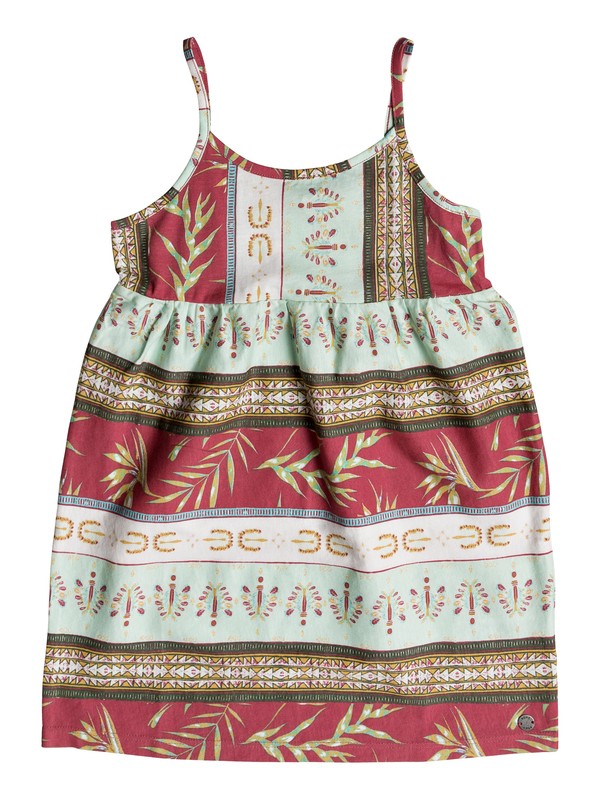 roxy, Girls 2-6 Higher And Higher Strappy Dress, MARSHMALLOW PERFECT WAVE STRIP (wbt7) 0 Girls 2-6 Higher And Higher Strappy Dress White ERLKD03045 Roxy