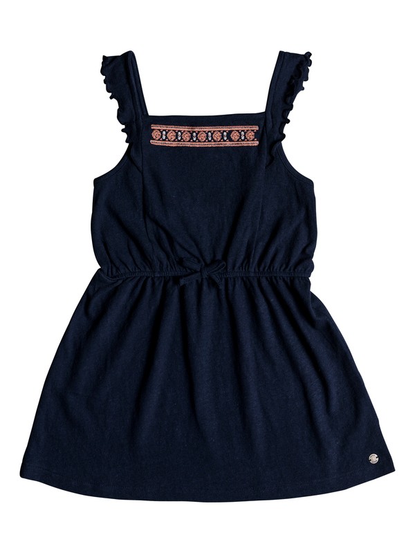 roxy, Girls 2-6 Share My Dreams Tank Jersey Dress, DRESS BLUES (btk0) 0 Girls 2-6 Share My Dreams Tank Jersey Dress Blue ERLKD03051 Roxy