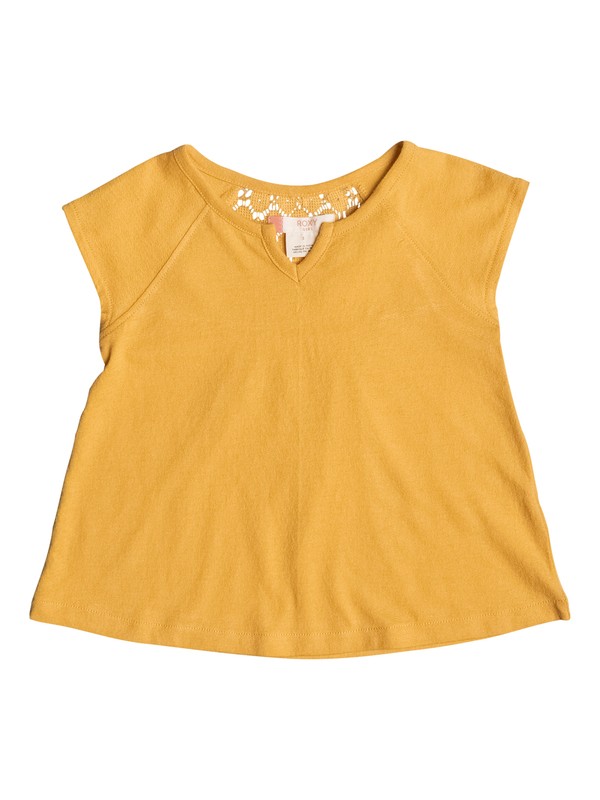 SINGLOUDER K KTTP YJH0 ERLKT03045 0 Girls 2-6 Sing Louder Short Sleeve Top ERLKT03045 Roxy
