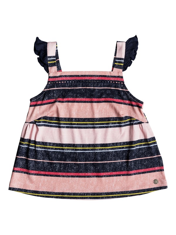 roxy, Girls 2-6 Lightening Bold Strappy Top, DRESS BLUES BORDERHOPPING STRI (xbmb) 0 Girls 2-6 Lightening Bold Strappy Top Blue ERLKT03058 Roxy