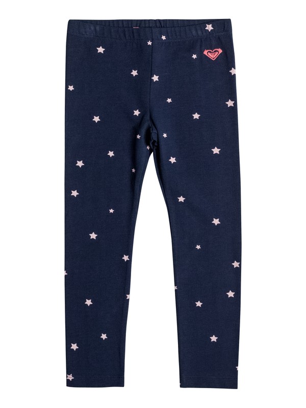 roxy, Girl's 7-14 Interacting Lives Leggings, DRESS BLUES TINY STARS (btk6) 0 Girl's 7-14 Interacting Lives Leggings ERLNP03018 Roxy