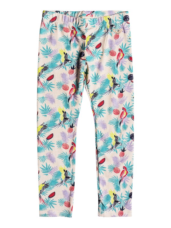 roxy, Girls 2-6Fine Feathers Leggings, TROPICAL PEACH PARROTS ISLAND (mdr6) 0 Girls 2-6Fine Feathers Leggings ERLNP03021 Roxy