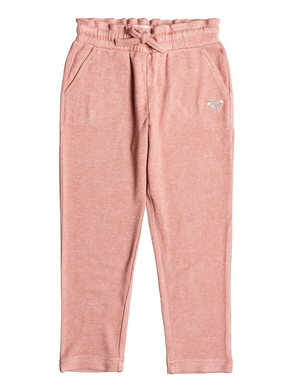 roxy, Girl's 2-6 Someone New Super-Soft Joggers, DESERT SAND HEATHER (mkth) 0 Girl's 2-6 Someone New Super-Soft Joggers Pink ERLNP03033 Roxy