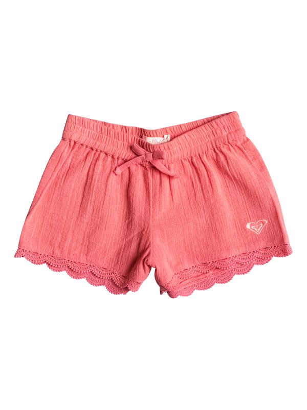 Hawayee - Gauze Shorts ERLNS03004 0 Girls 2-6 Hawayee Beach Shorts ERLNS03004 Roxy