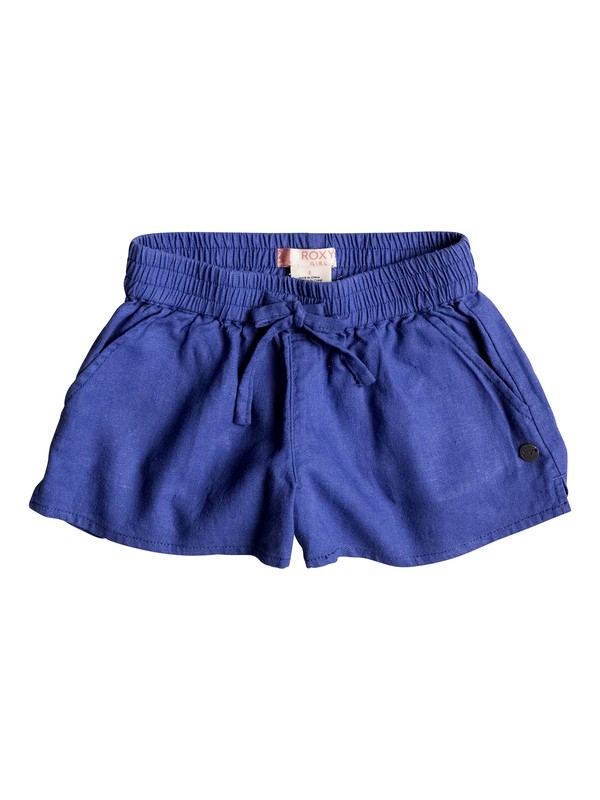 COLOR INTO EYES 2-7 ERLNS03006 0 Girls 2-6 Color Into Eyes Beach Shorts ERLNS03006 Roxy