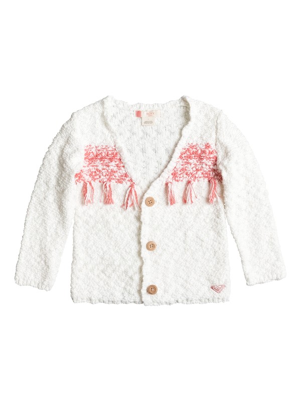 Jesper Out - Button-Up Cardigan ERLSW03015 0 Girls 2-6 Jesper Out Button Up Sweater ERLSW03015 Roxy