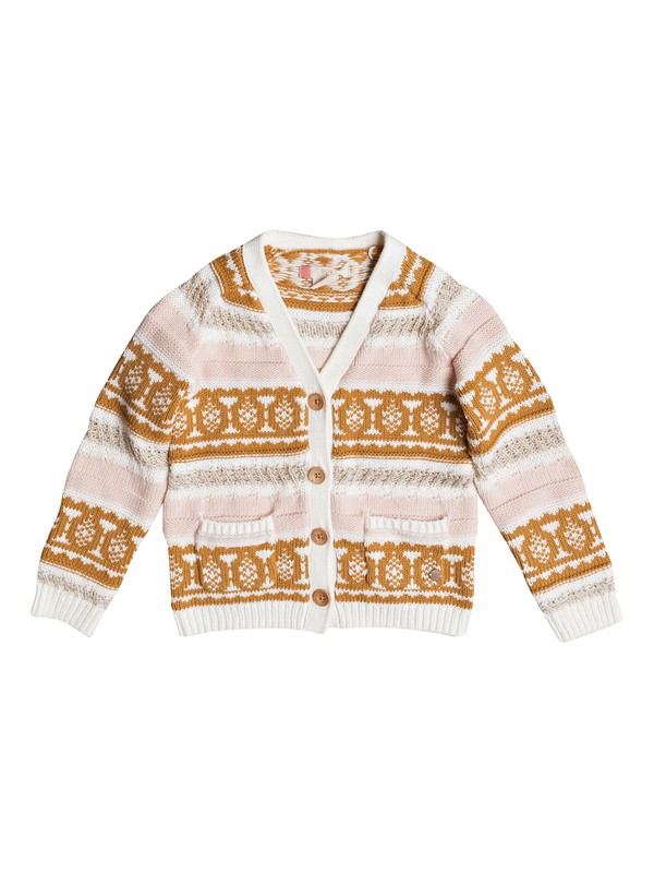 Despite Variety - Cardigan for Girls 2-7 ERLSW03018 0 Girls 2-6 Despite Variety Cardigan ERLSW03018 Roxy