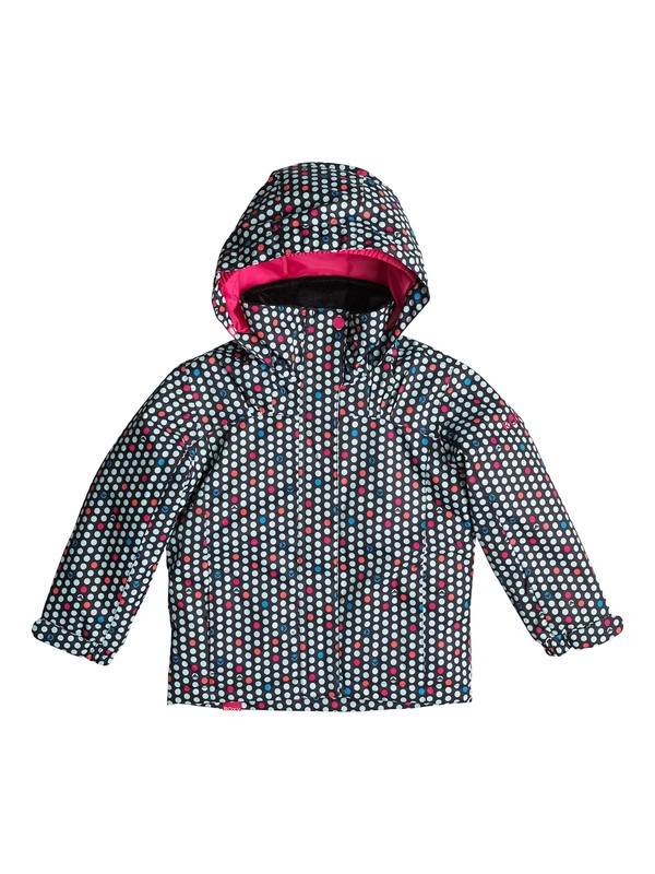 roxy, Girl's 2-6 Mini Jetty Snow Jacket, DOTS SPOTS (gbn8) 0 Girl's 2-6 Mini Jetty Snow Jacket ERLTJ03000 Roxy