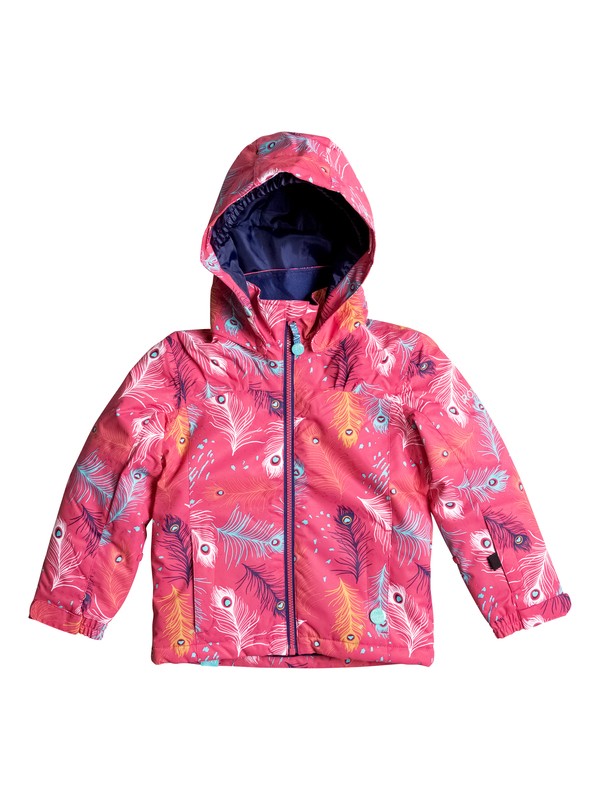roxy, Girls 2-6 Mini Jetty Snow Jacket, PETERPAN_PARADISE PINK (mlr3) 0 Girls 2-6 Mini Jetty Snow Jacket ERLTJ03002 Roxy