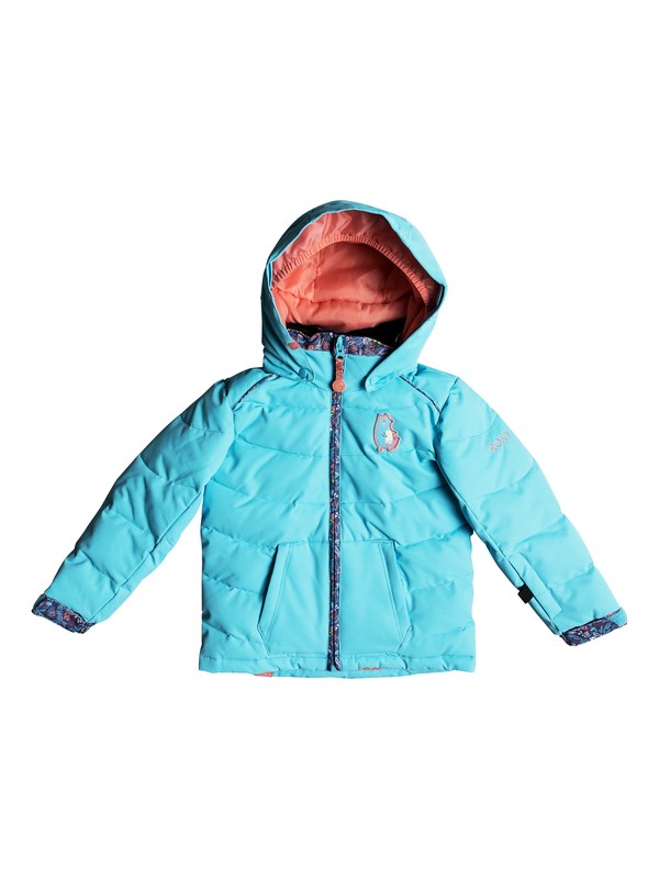 roxy, Girls 2-6 Anna Snow Jacket, BACHELOR BUTTON (bgz0) 0 Girls 2-6 Anna Snow Jacket Blue ERLTJ03008 Roxy