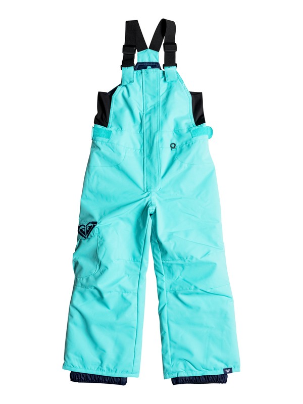 roxy, Girls 2-6 Lola Bib Snow Pants, BLUE RADIANCE (bgm0) 0 Girls 2-6 Lola Bib Snow Pants Blue ERLTP03001 Roxy