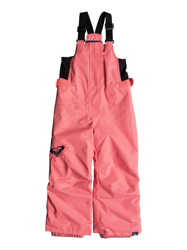 roxy, Lola - Salopette de snow pour Fille 2-7 ans, SHELL PINK (mhg0) 0 Lola - Salopette de snow pour Fille 2-7 ans Rose ERLTP03005 Roxy