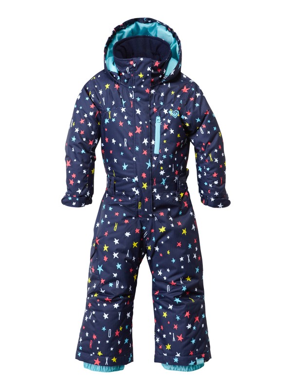 roxy, Girls 2-6 Paradise Jumpsuit, ROXY STAR_PEACOAT (btl6) 0 Girls 2-6 Paradise Jumpsuit ERLTS00000 Roxy