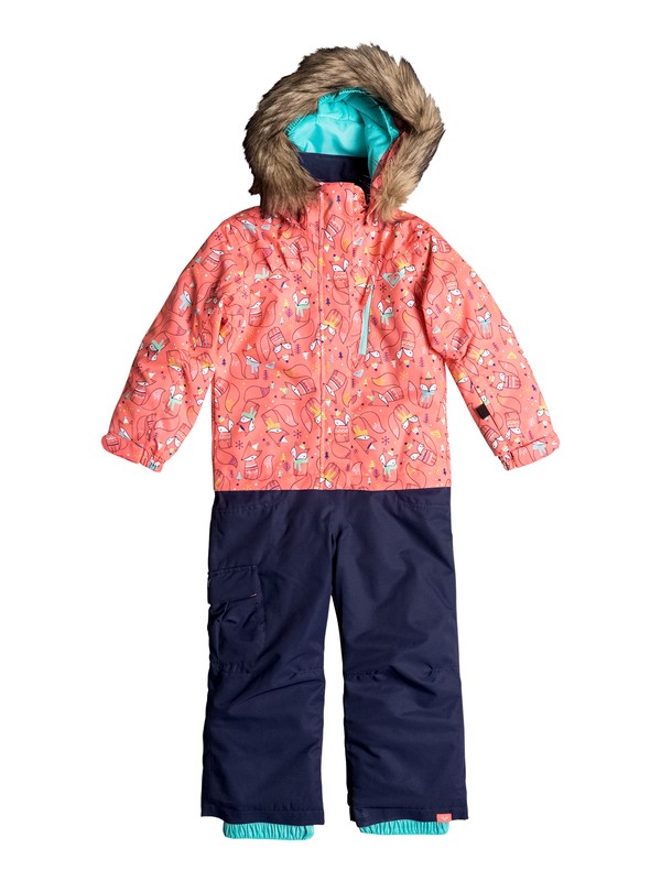 roxy, Paradise - Schneeanzug, NEON GRAPEFRUIT_FOXES (nkn9) 0 Paradise - Schneeanzug Orange ERLTS03002 Roxy