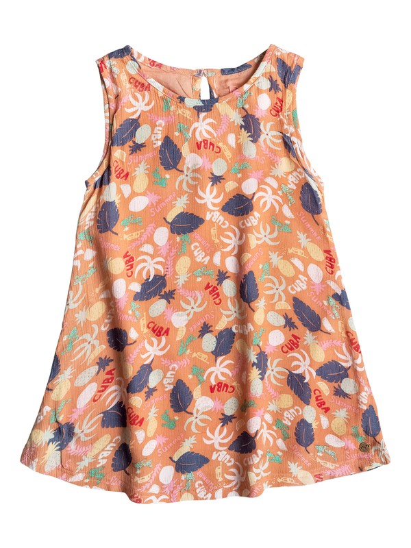 EVERYONE ON A RUN 2-7 PRINTED ERLWD03020 0 Girls 2-6 Everyone On A Run Sleeveless Dress ERLWD03020 Roxy