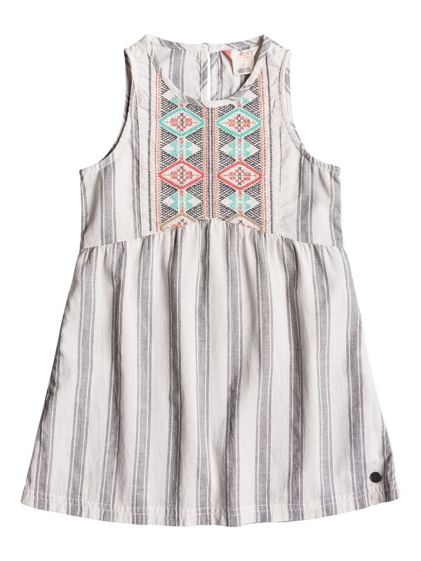 ON GUEST LIST 2-7 ERLWD03022 0 Girls 2-6 On Guest List Sleeveless Dress ERLWD03022 Roxy