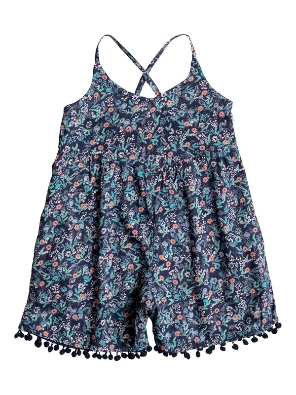 I DO SOMETIMES 2-7 ERLWD03023 0 Girls 2-6 I Do Sometimes Strappy Romper ERLWD03023 Roxy