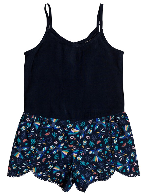 PLAY SEA AND FUN ERLWD03036 0 Girls 2-6 Play Sea And Fun Strappy Romper ERLWD03036 Roxy