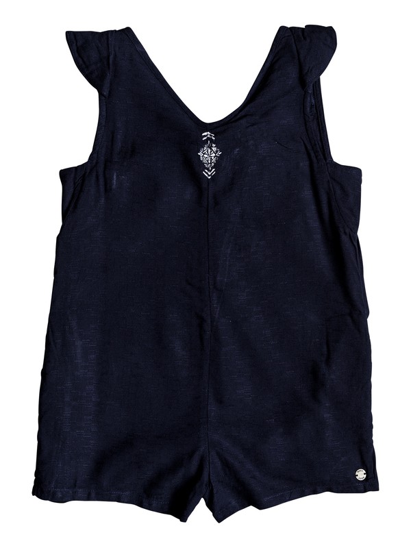 roxy, Girls 2-6 Old School Romper, DRESS BLUES (btk0) 0 Girls 2-6 Old School Romper Blue ERLWD03047 Roxy