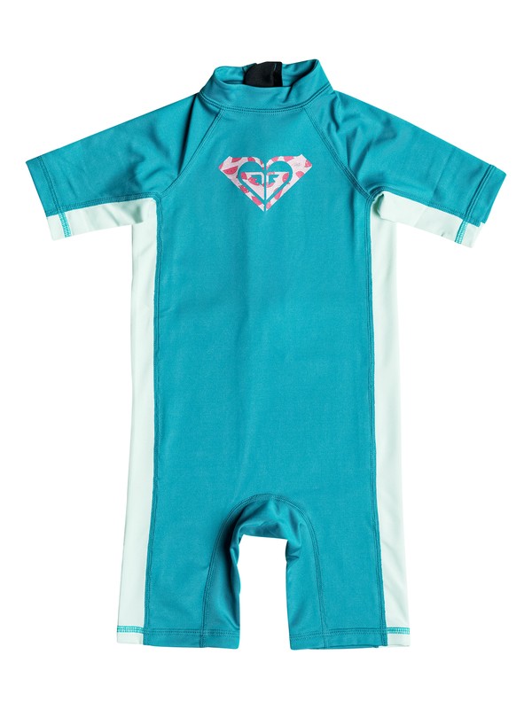 roxy, Girls 2-6 So Sandy Springsuit, DARK JADE/SOOTHING SEA (xbbb) 0 Girls 2-6 So Sandy Springsuit ERLWR03009 Roxy
