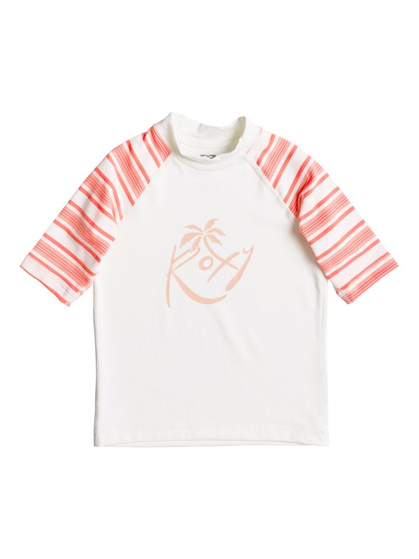 Sweet Tooth - Short Sleeve Rash Vest ERLWR03038 0 Girls 2-6 Sweet Tooth Short Sleeve Rashguard ERLWR03038 Roxy