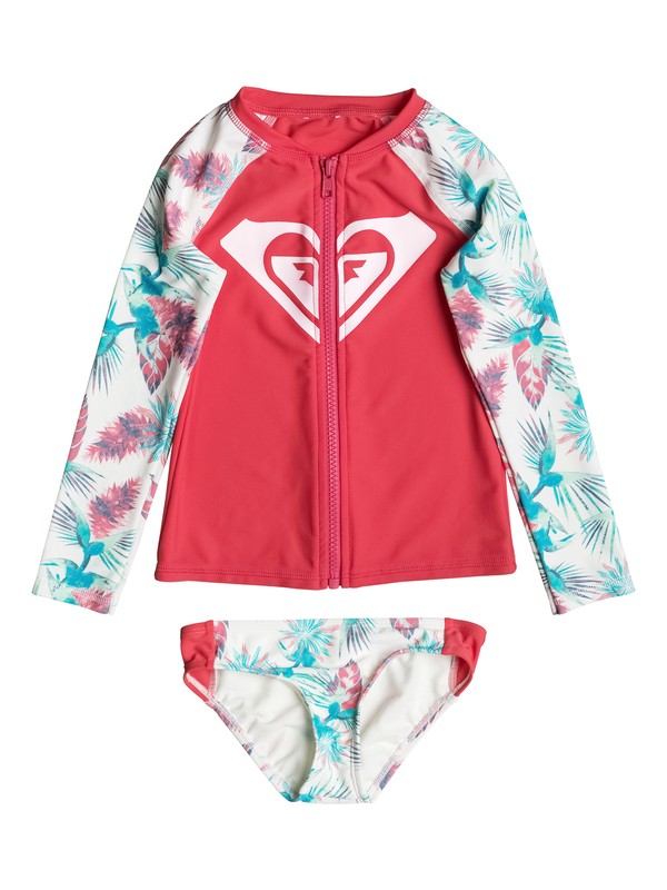 TROPICAL DAYS LS SET ERLWR03042 0 Tropical Days - Long Sleeve Rash Vest Set ERLWR03042 Roxy