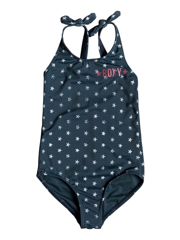 roxy, Girl's 2-6 Surfing USA One-Piece Swimsuit, DRESS BLUE 4TH OF JULY STARS (btk8) 0 Girl's 2-6 Surfing USA One-Piece Swimsuit Blue ERLX103027 Roxy