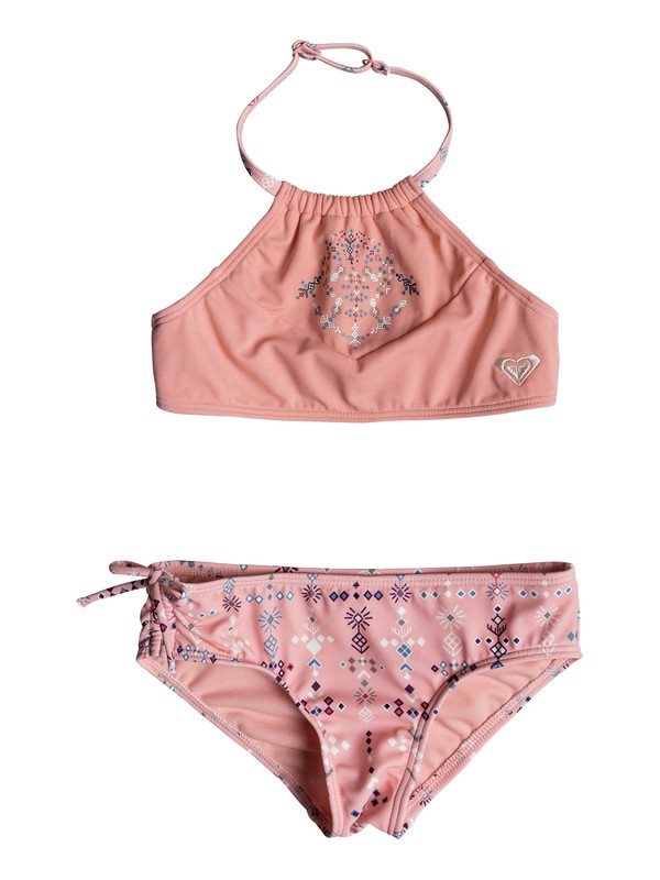 roxy, Girls 2-6 Boho Crop Top Set, PEACHES N CREAM AZAZ (mey7) 0 Girls 2-6 Boho Crop Top Set Pink ERLX203051 Roxy