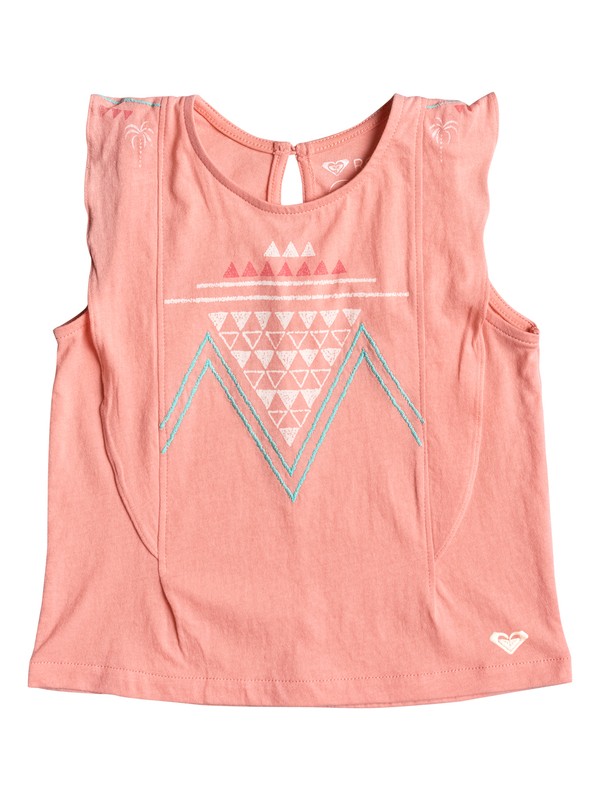 Toothpaste Kisses Zigzag - Vest Top ERLZT03071 0 Niñas 2-6 Camiseta Tipo Tang Zigzag Toothpaste Kisses ERLZT03071 Roxy