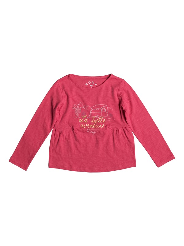 roxy, Let's Drive Away - Top a maniche lunghe, AZALEA (mna0) 0 Let's Drive Away - Top a maniche lunghe Pink ERLZT03086 Roxy