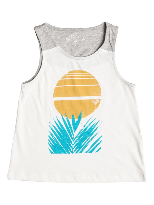 COLLECT MOMENTS DESERT PALM ERLZT03096 0 Girls 2-6 Collect Moments Palm Tank Top ERLZT03096 Roxy