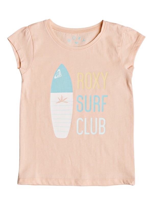 Moid Surf Club - Cap Sleeve T-Shirt for Girls 2-7 ERLZT03124 0 Girls 2-6 Moid Surf Club Short Sleeve Tee ERLZT03124 Roxy