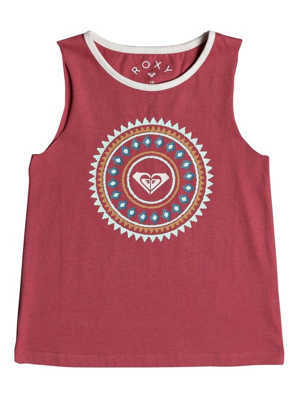 roxy, Girls 2-6 Precious Heart Tank, HOLLY BERRY (mmt0) 0 Girls 2-6 Precious Heart Tank Pink ERLZT03127 Roxy