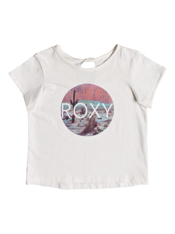 roxy, Girls 2-6 Blue Skies Tee, MARSHMALLOW (wbt0) 0 Girls 2-6 Blue Skies Tee White ERLZT03137 Roxy
