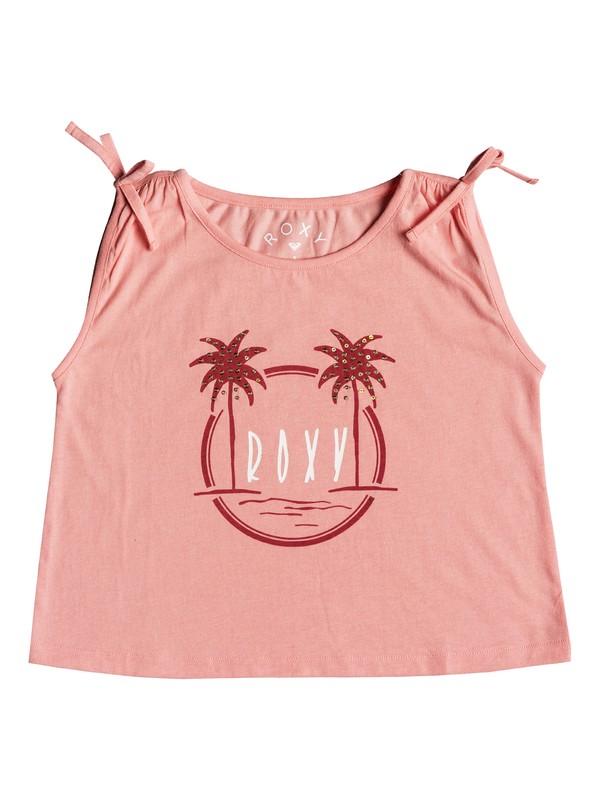 roxy, Girls 2-6 Taste The Sweet Free Island Sleeveless Top, CORAL ALMOND (mgl0) 0 Girls 2-6 Taste The Sweet Free Island Sleeveless Top ERLZT03159 Roxy