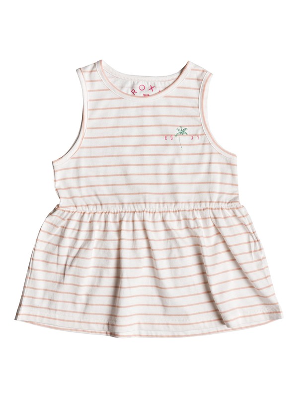 roxy, Girl's 2-6 Good Evening Palm Tank Top, TROP PEACH ROMANTIC STRIPES (mdr4) 0 Girl's 2-6 Good Evening Palm Tank Top Pink ERLZT03181 Roxy