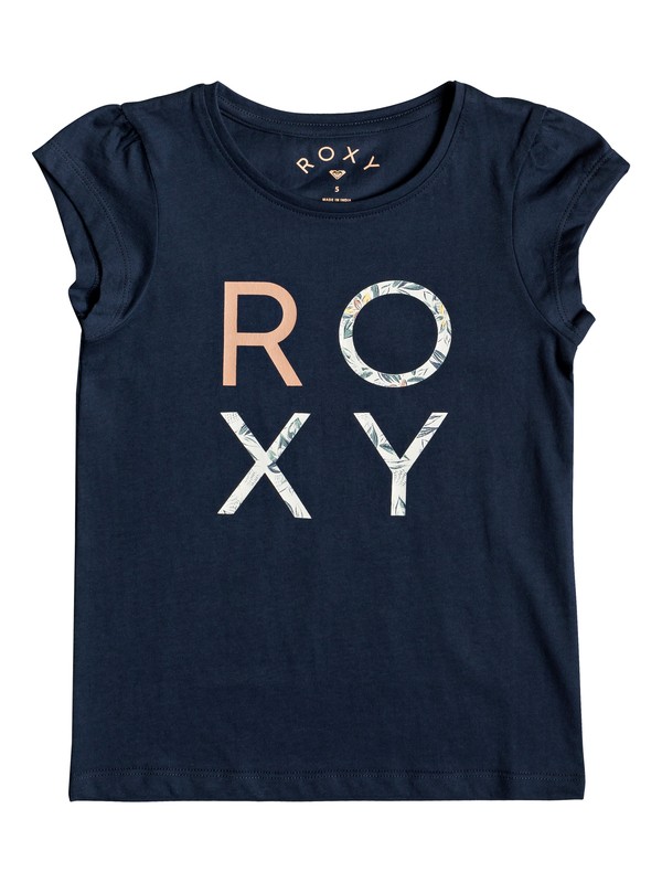 roxy, Girl's 2-6 Moid B Tee, DRESS BLUES (btk0) 0 Girl's 2-6 Moid B Tee Blue ERLZT03188 Roxy