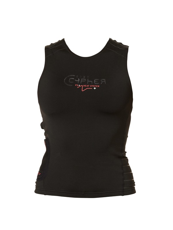 roxy, Roxy Cypher Heat Vest, BLACK (blk) 0 Roxy Cypher Heat Vest HV910WF Roxy