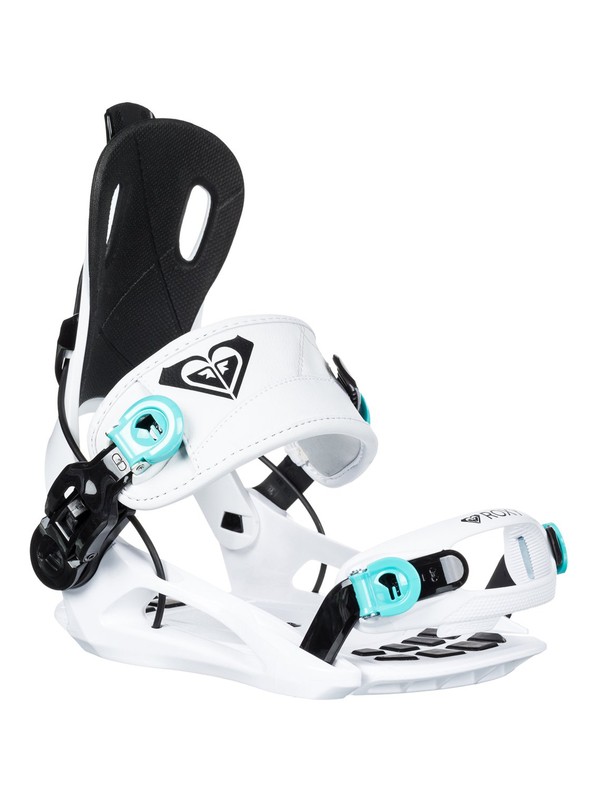 roxy, Girls Wahine Speed Entry Bindings, WHITE (wbb0) 0 Girls Wahine Speed Entry Bindings LE6234150 Roxy