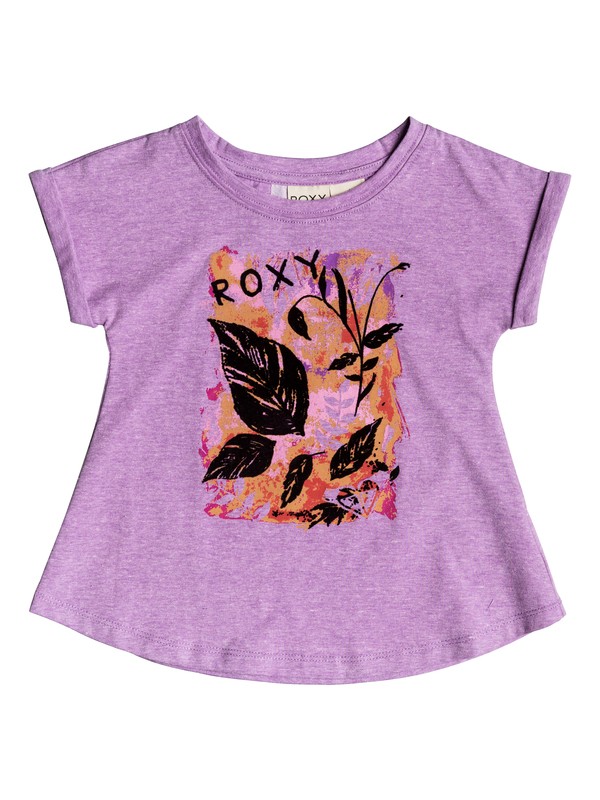 roxy, DONT LEAF SS TEE, AMETHYST ORCHID (pkz0) 0 DONT LEAF SS TEE PGRH61256 Roxy